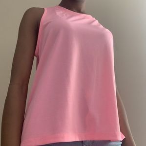 Pink workout tee